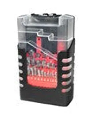 470-000029: 29 Pcs. Carbide Straight Flute Drill Set; 1/16 - 1/2 x 1/64ths, BRIGHT, USA
