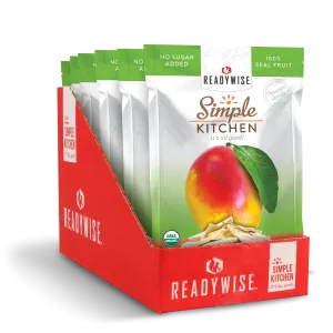 6 CT Case Simple Kitchen Organic FD Mango