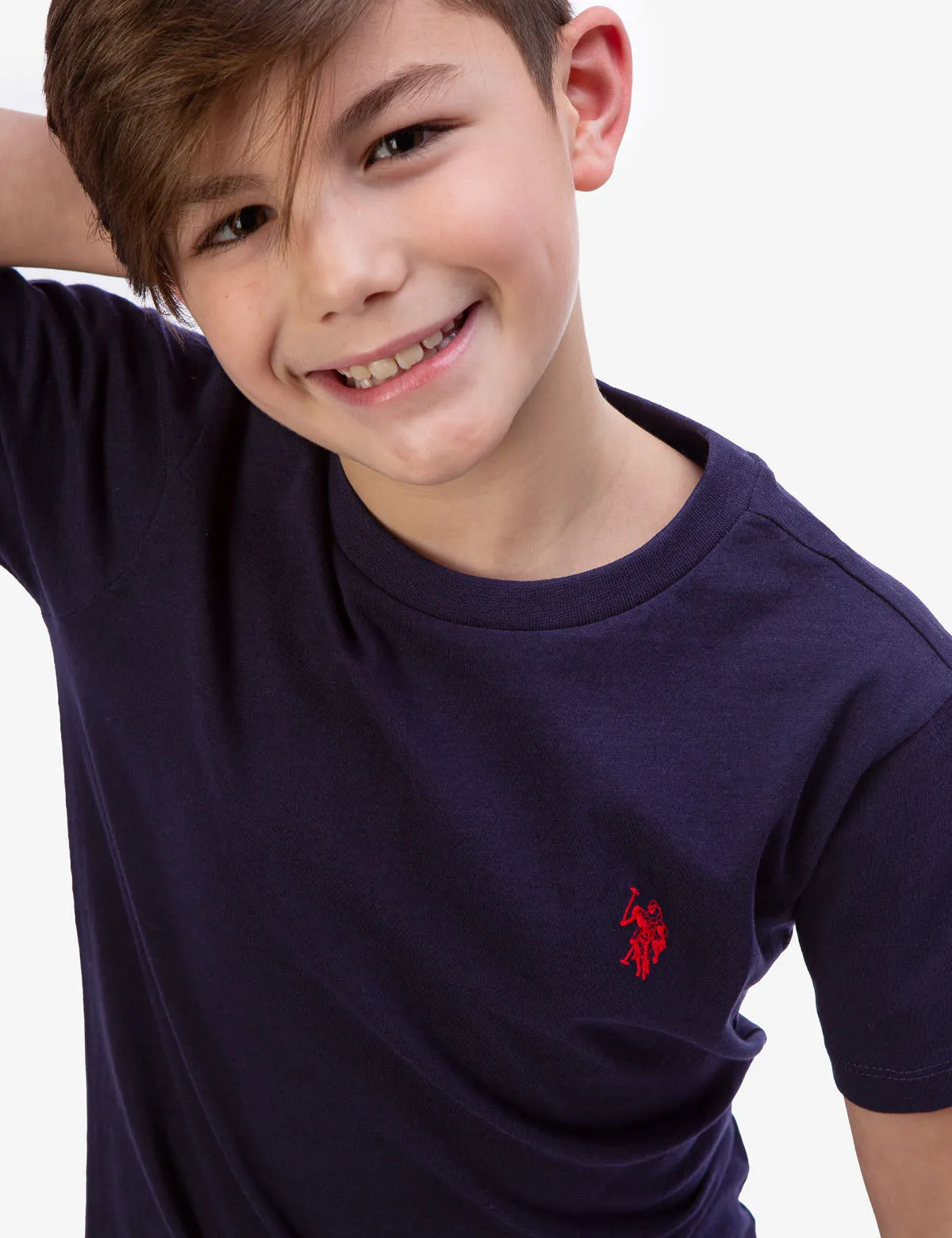 BOYS BASIC CREW NECK T-SHIRT