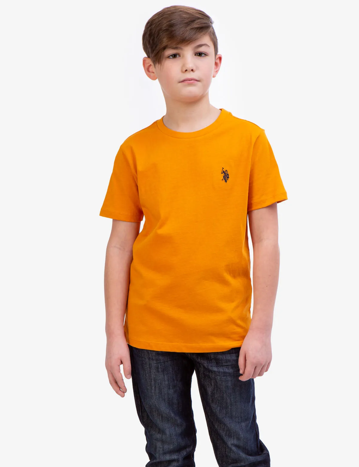 BOYS BASIC CREW NECK T-SHIRT