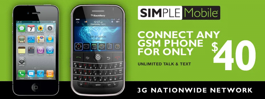 BYOP = Simple Mobile 3 Lines Family $100 Unlimited Everything Plan   5GB Hotspot   3 Sim Card   3 New Number