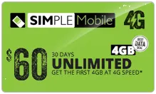 BYOP = Simple Mobile 3 Lines Family $100 Unlimited Everything Plan   5GB Hotspot   3 Sim Card   3 New Number