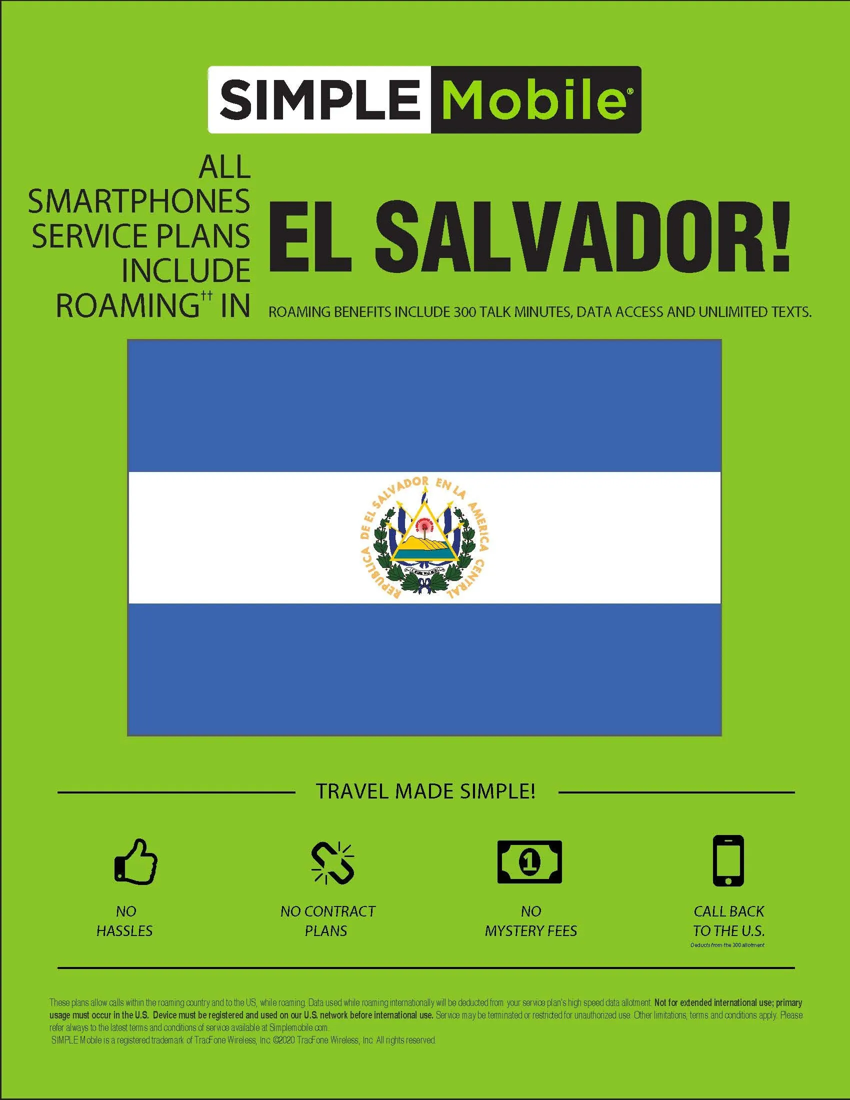 BYOP = Simple Mobile $50 Unlimited Talk, Text, Int'l Text & Data   5gb hotspot   Intl Talk   Sim Card  New Number