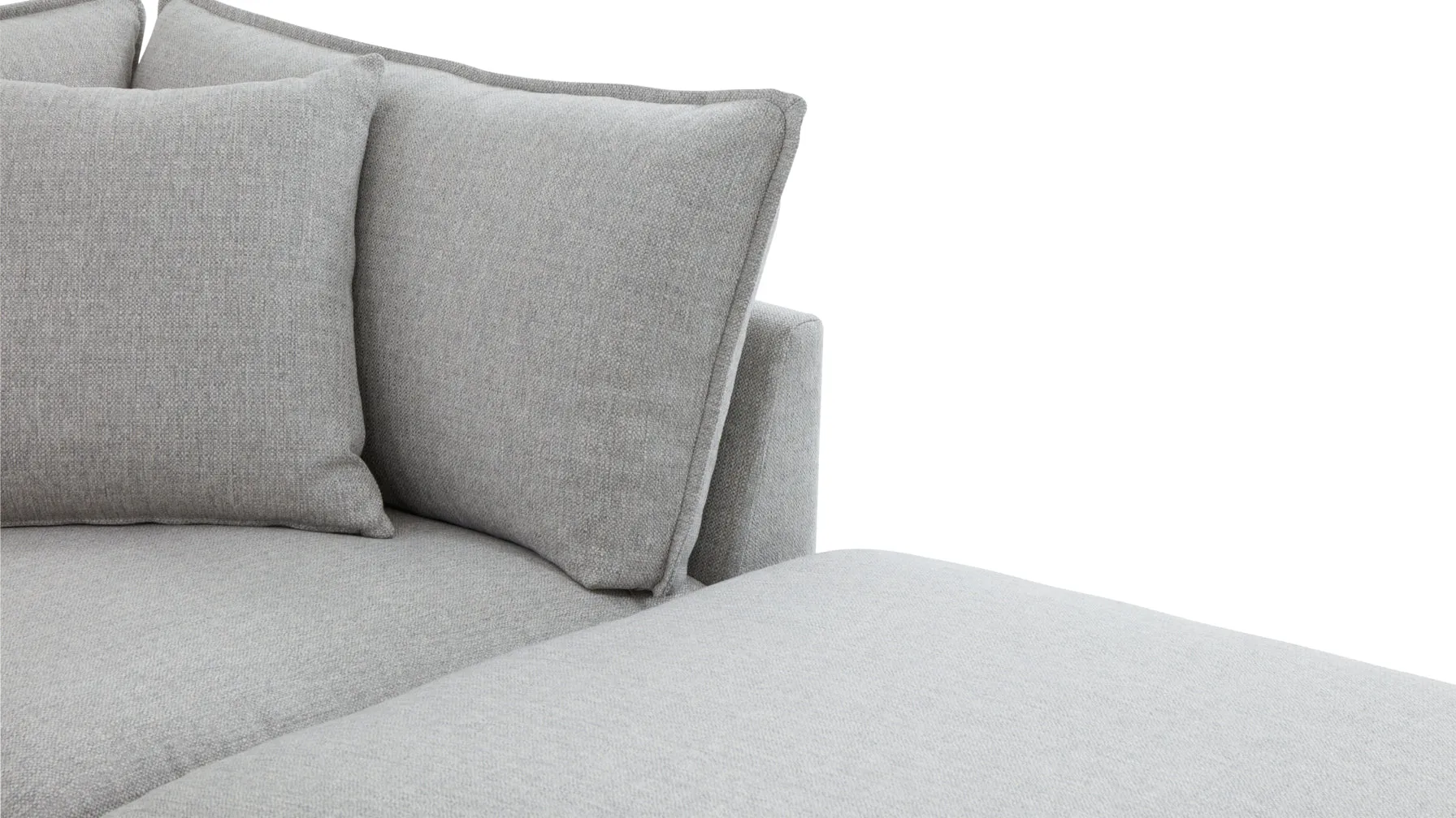 Chill Time 3-Piece Modular Sectional, Heather