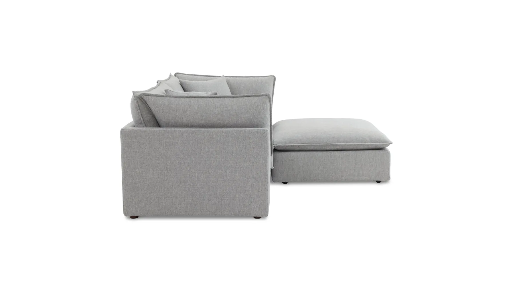 Chill Time 3-Piece Modular Sectional, Heather