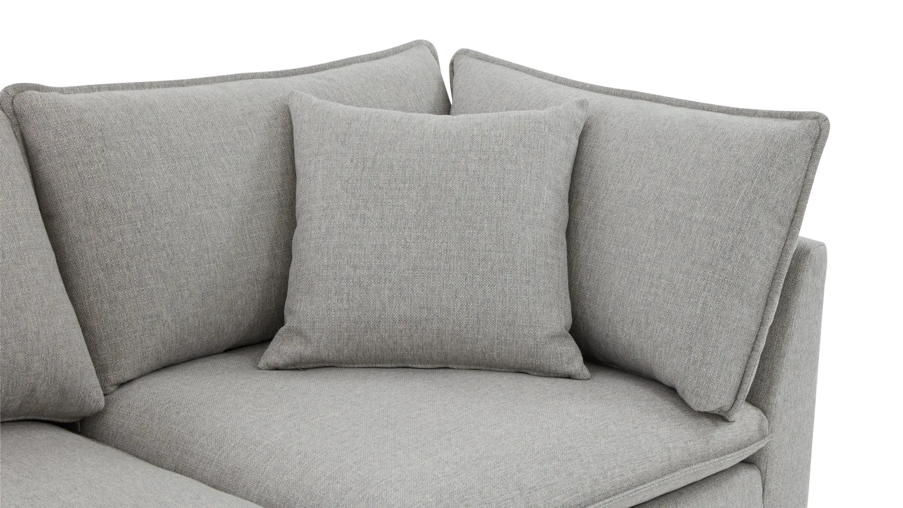 Chill Time 3-Piece Modular Sofa, Heather