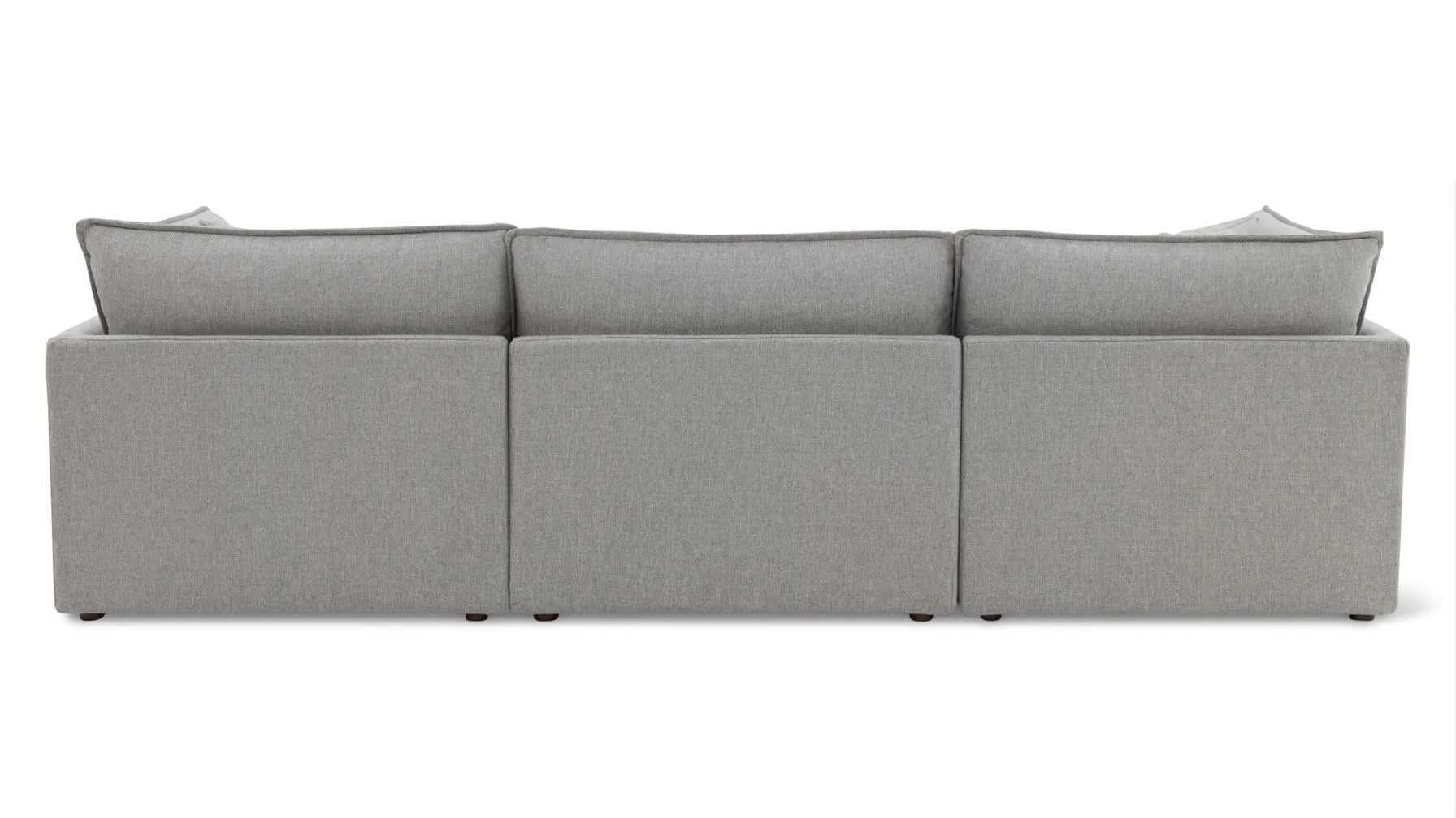 Chill Time 3-Piece Modular Sofa, Heather