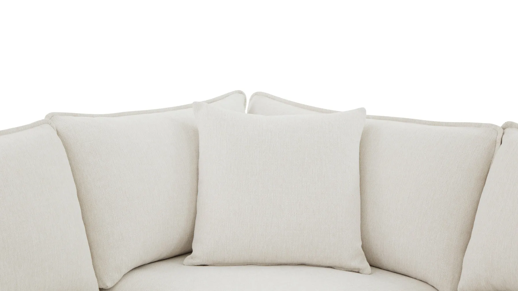 Chill Time 5-Piece Modular Sectional Closed, Birch
