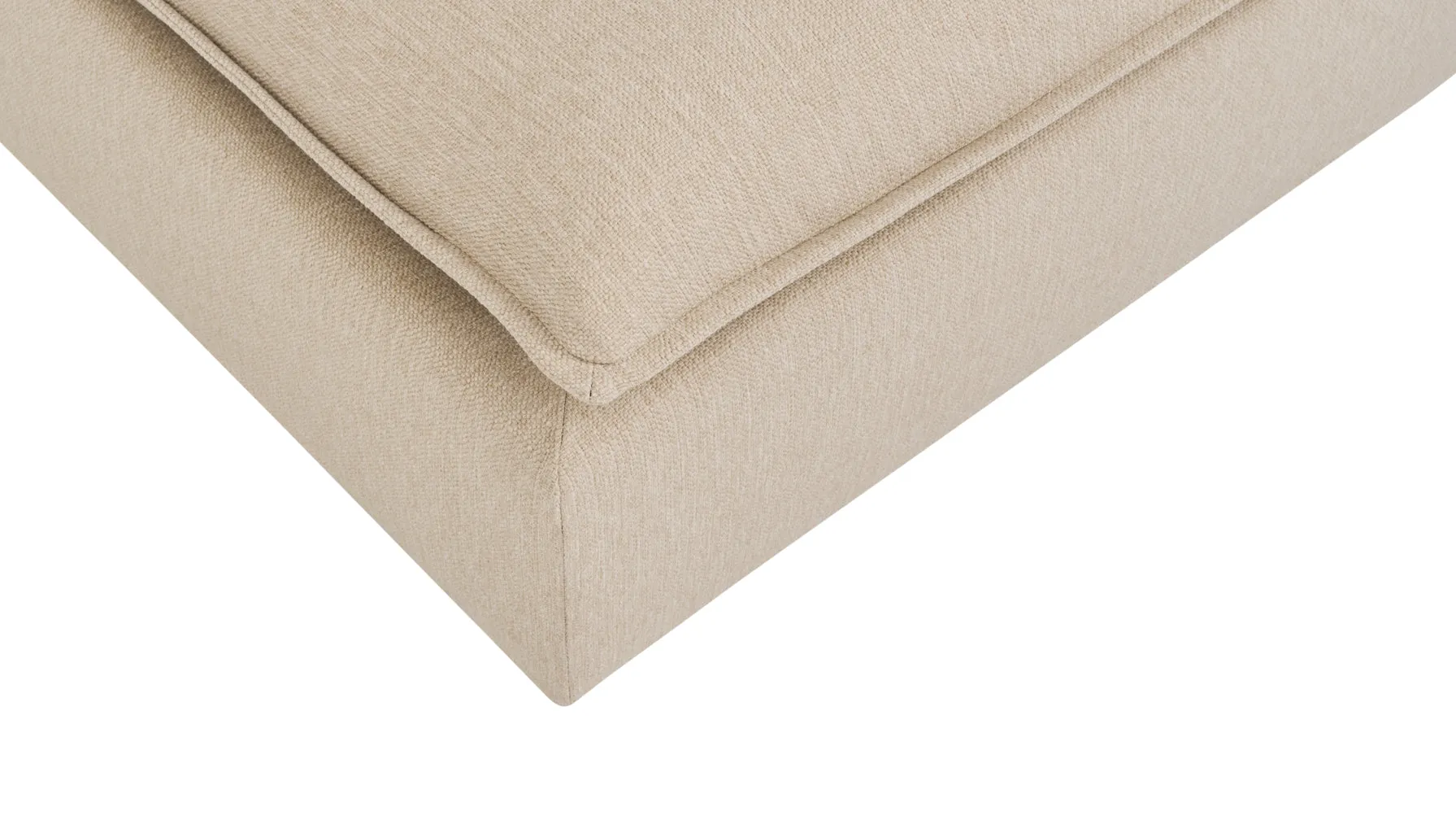 Chill Time Armless Chair, Biscuit