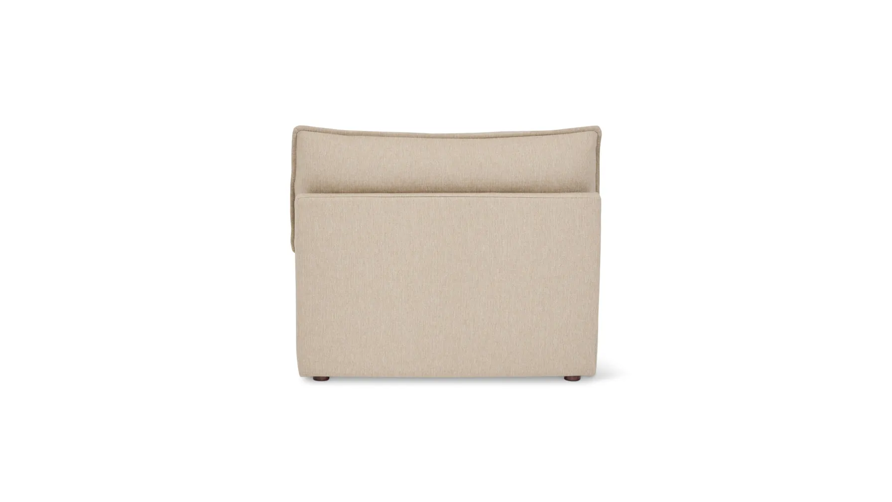 Chill Time Armless Chair, Biscuit