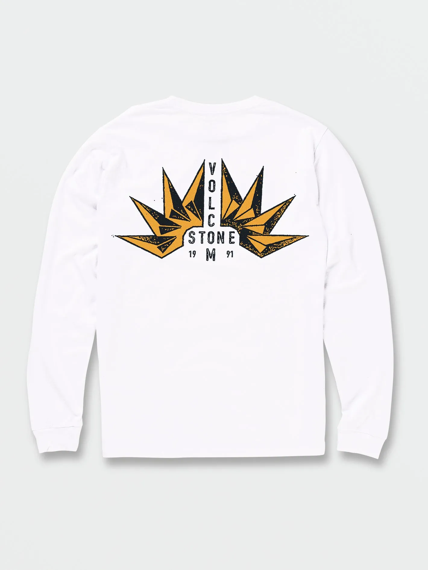 Folden Long Sleeve Tee - White