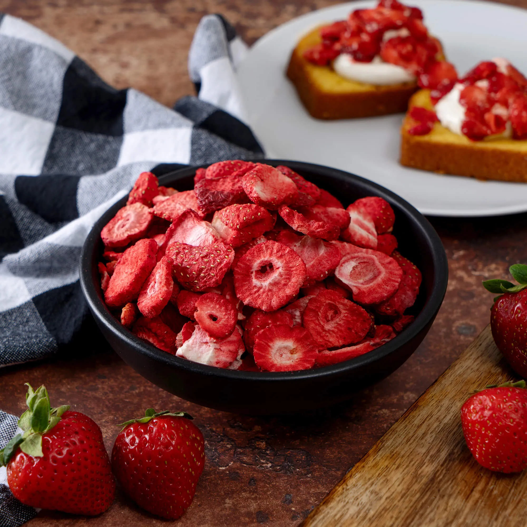 Freeze-Dried Strawberries - 6 Pack
