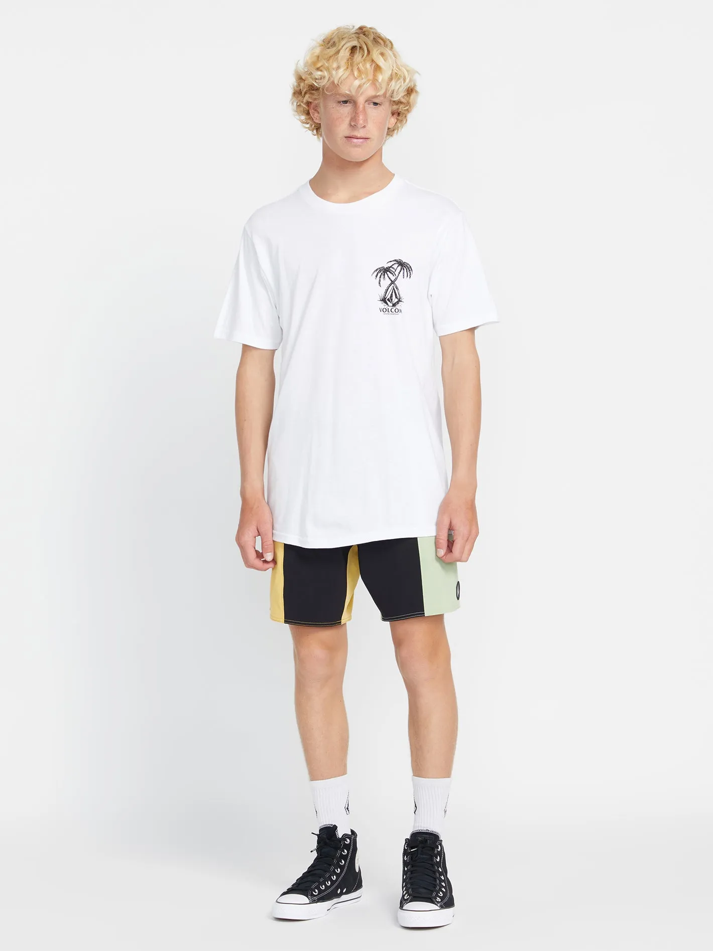 Glassy Daze Short Sleeve Tee - White