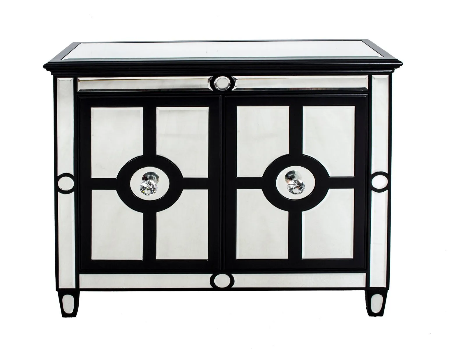 Henley Mirror  2 Door Chest Set