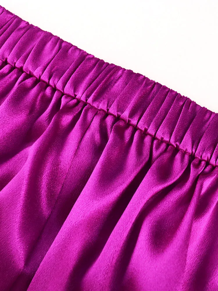 High Waist Wide Leg Palazzo Pants