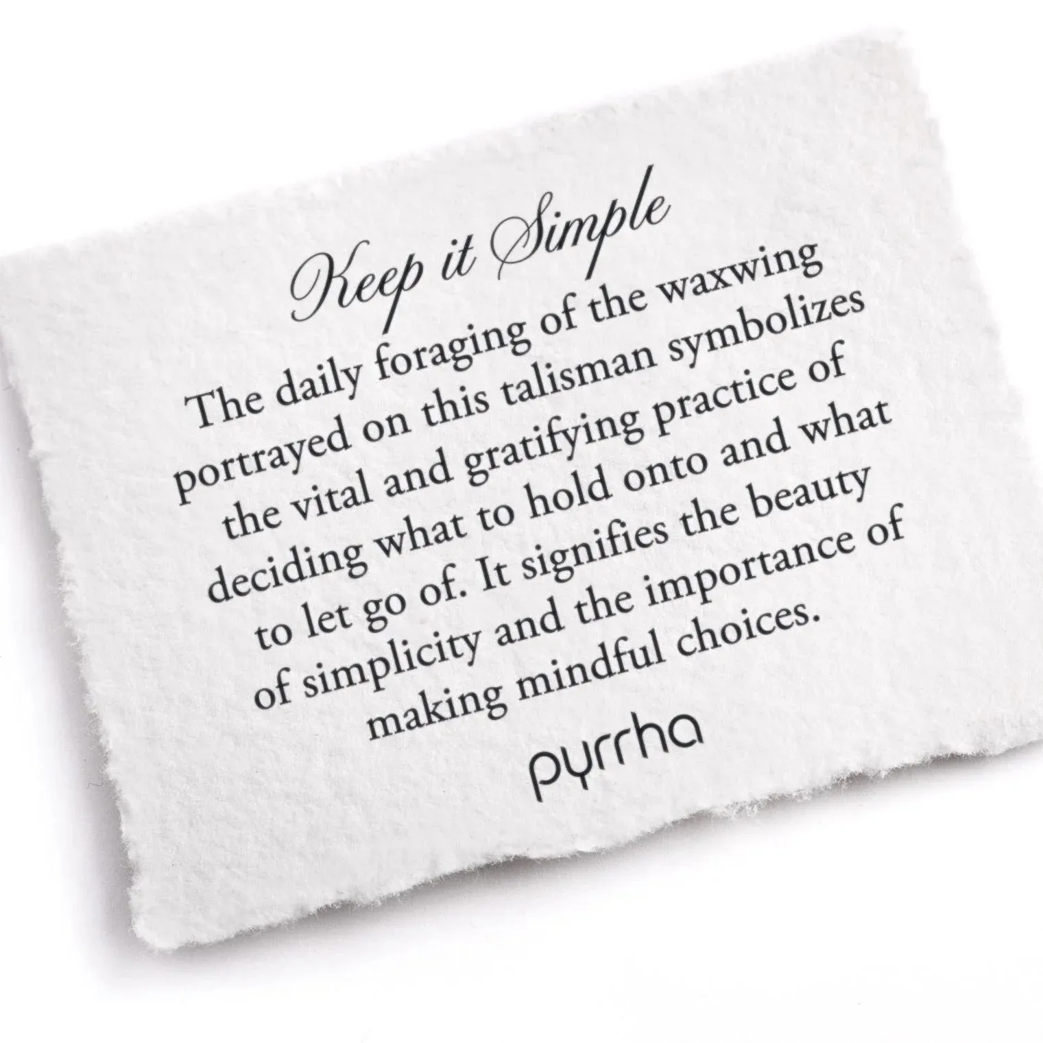 Keep It Simple