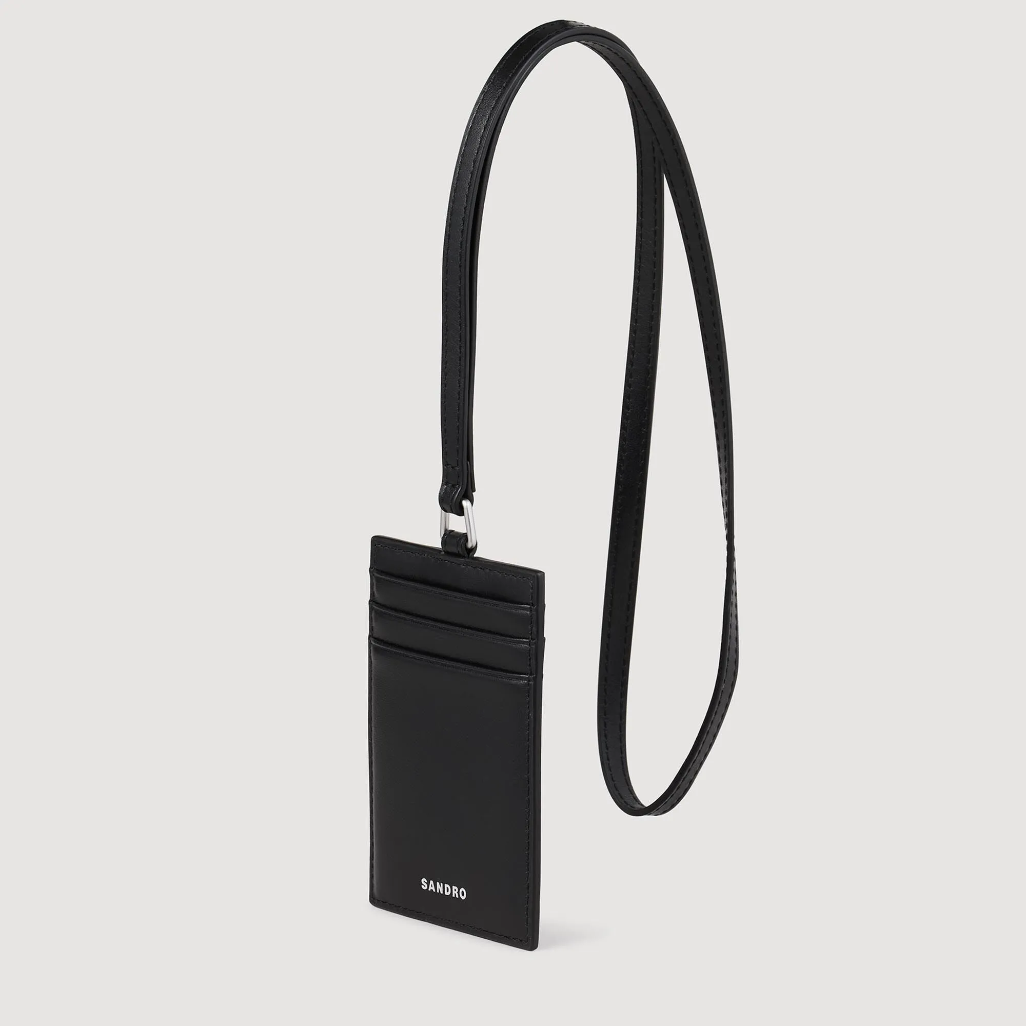 Leather Strap Card Holder