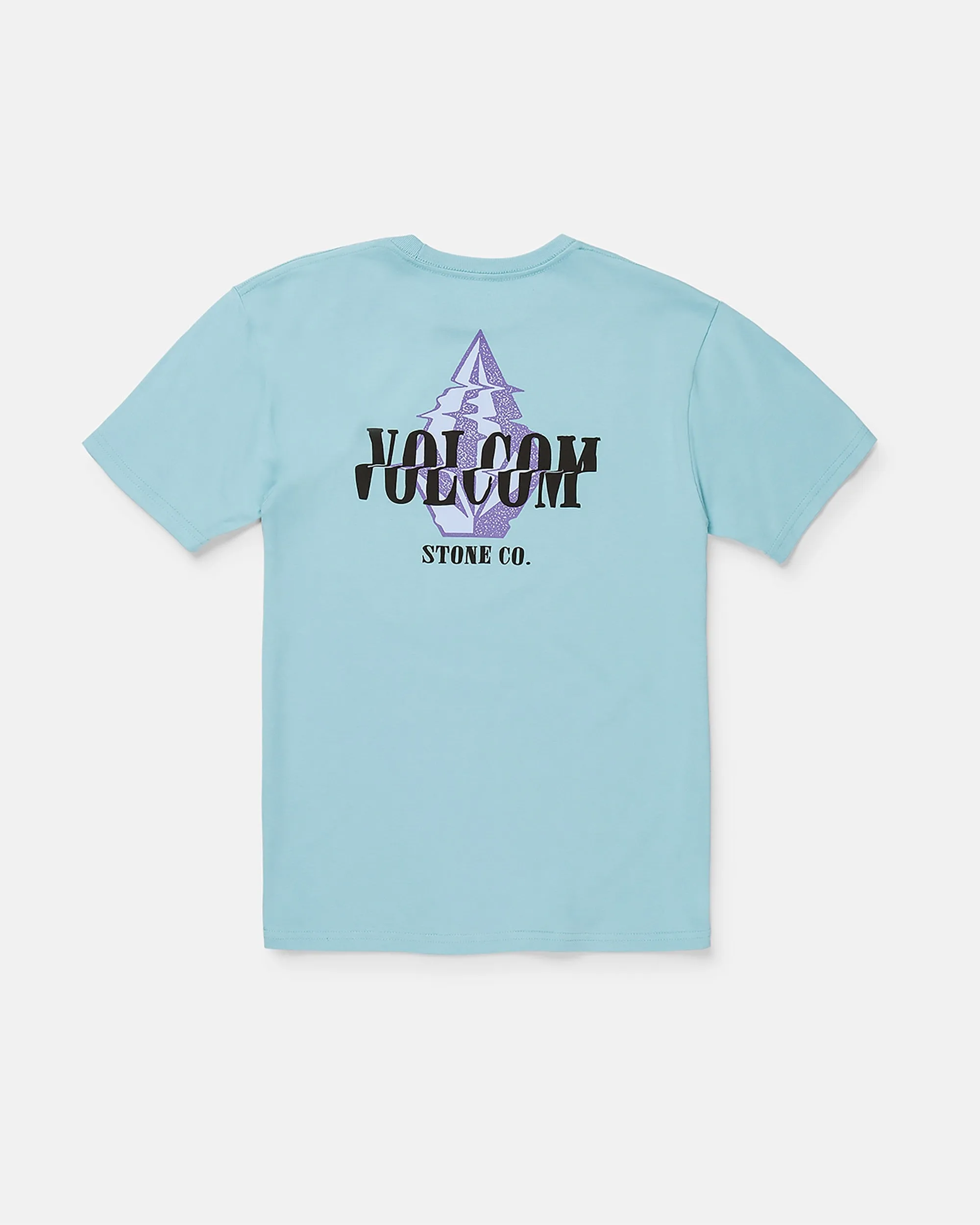 Little Boys Scrambled Channel Short Sleeve Tee - Sea Blue