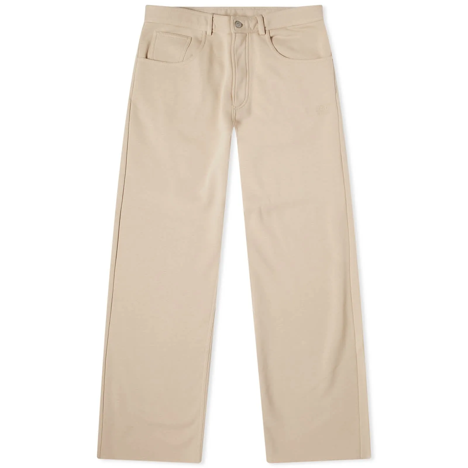 Mm6 Maison Margiela Jersey jeans, beige