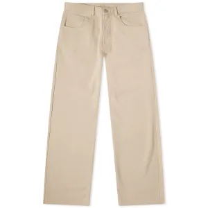 Mm6 Maison Margiela Jersey jeans, beige