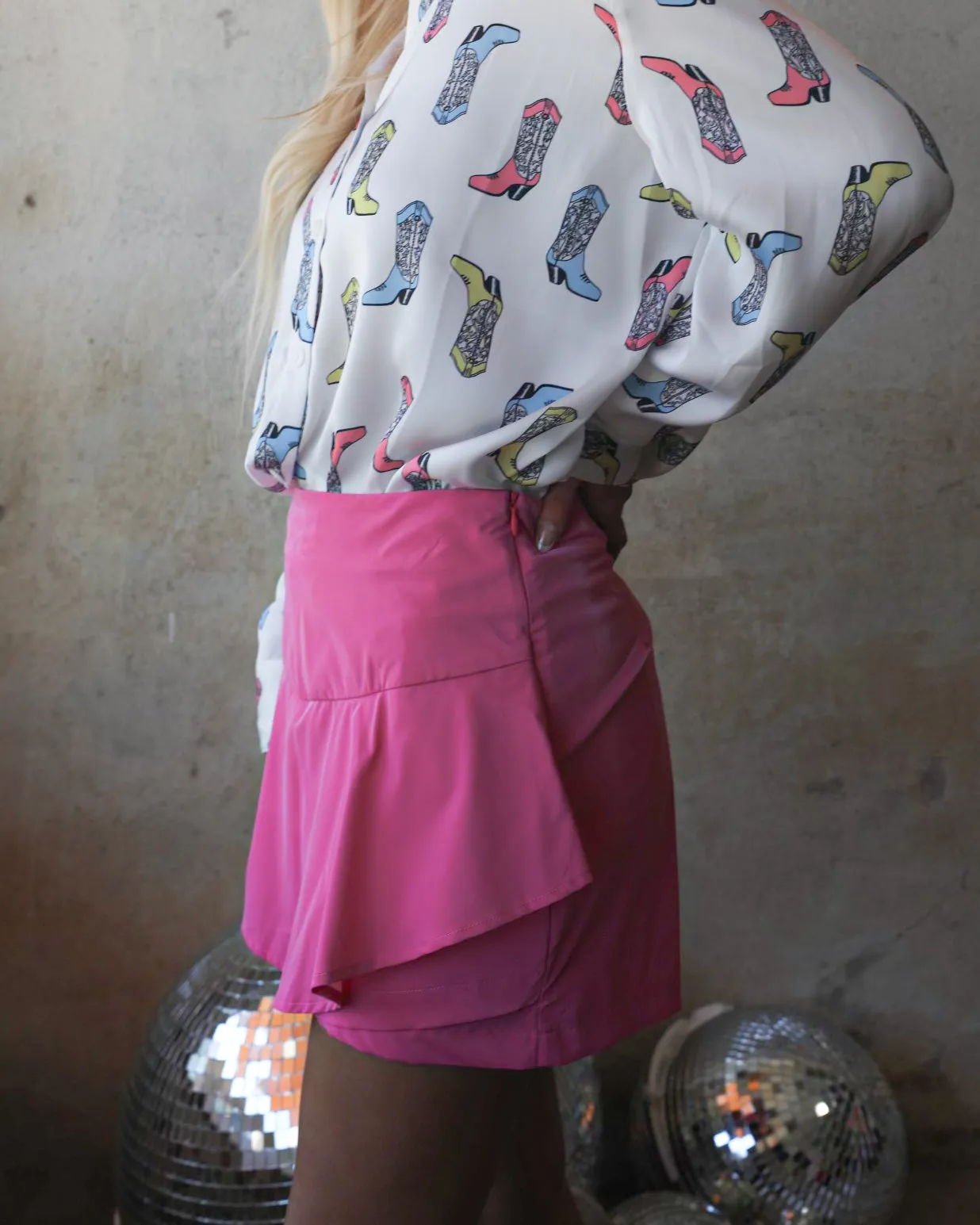 Pasha Pink Skort