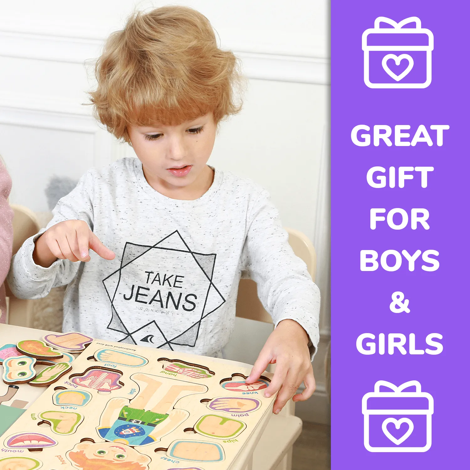 Puzzles for Toddlers Games Our Body Parts