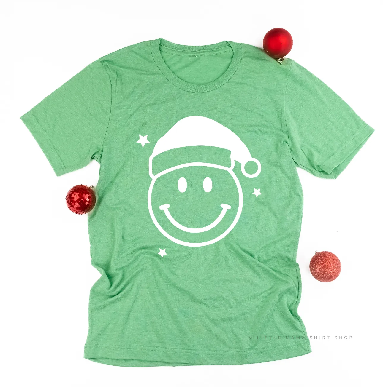 Seasonal Smiley Face ADULT Tees - 4 PACK - Unisex Tee