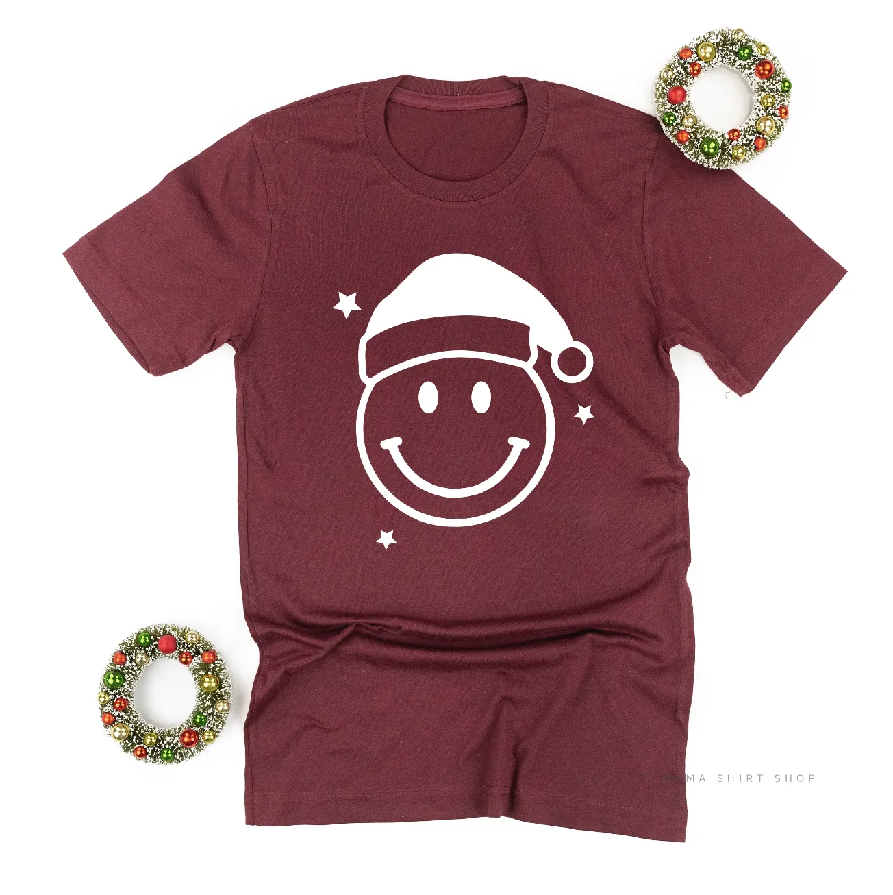 Seasonal Smiley Face ADULT Tees - 4 PACK - Unisex Tee