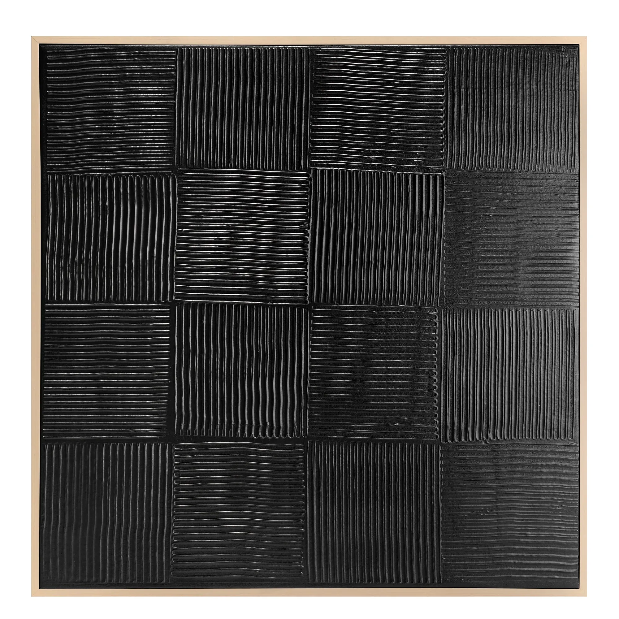 Shadows Over the Plains Framed Textured Print