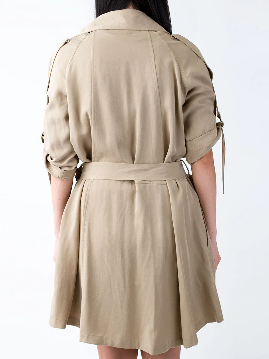 Short Sleeve Trench