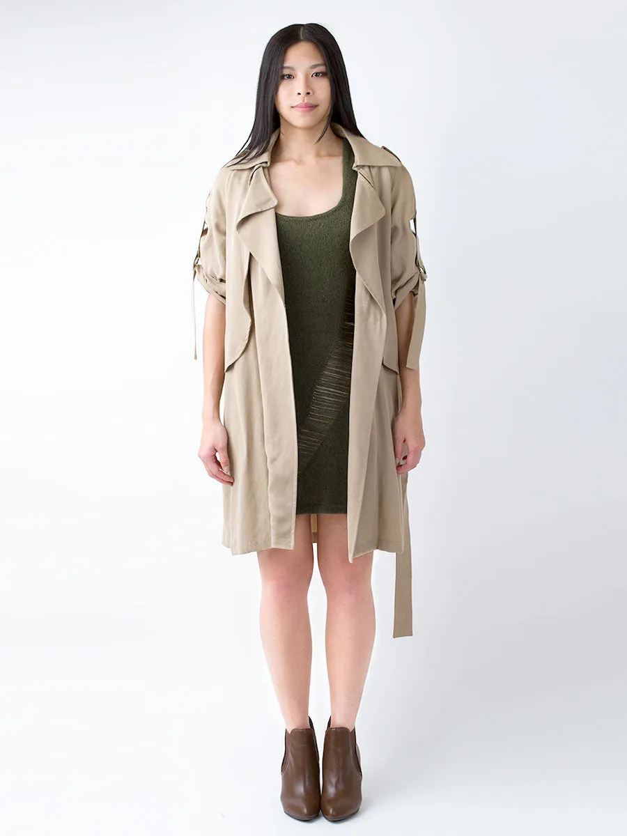 Short Sleeve Trench