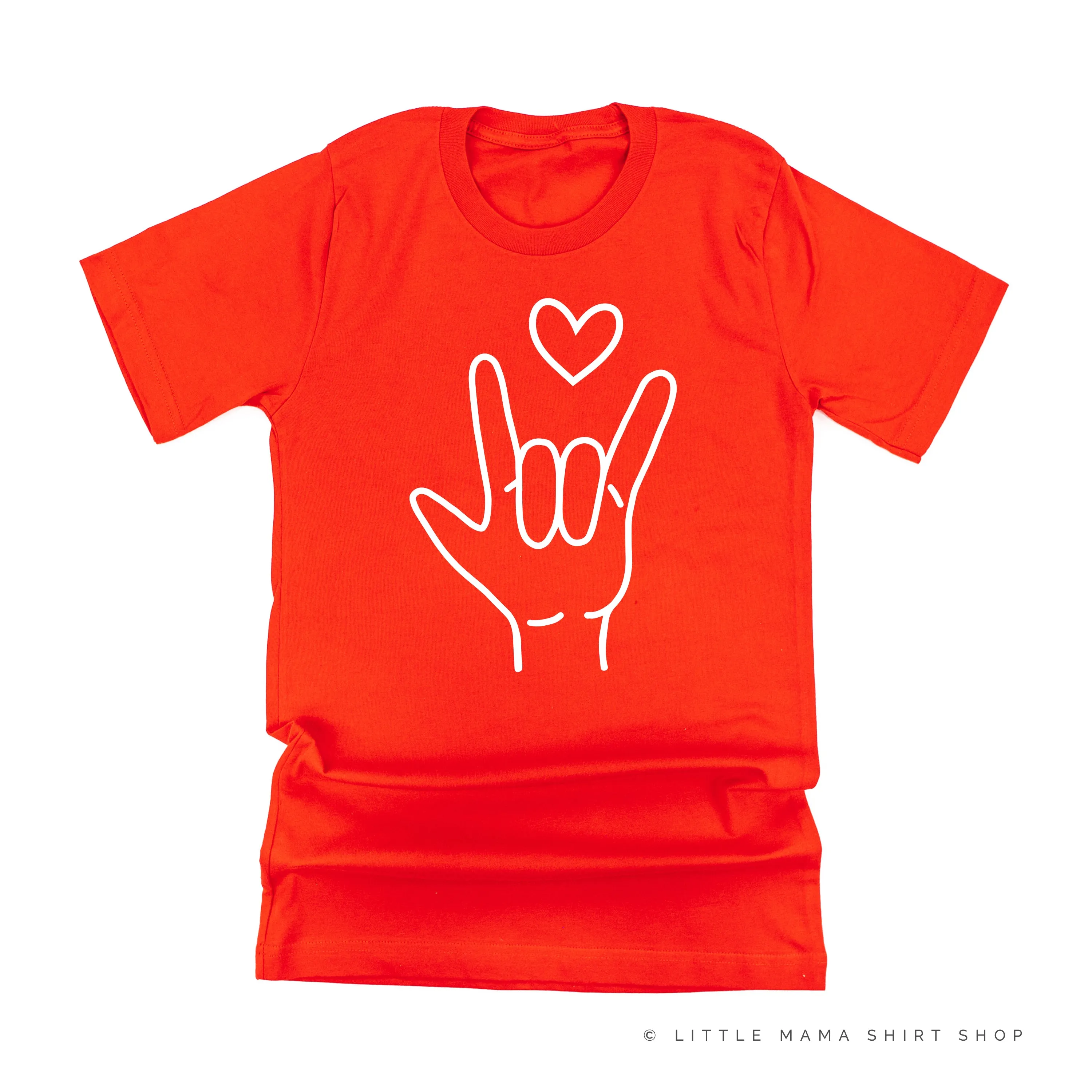 Sign Language - I Love You - Unisex Tee