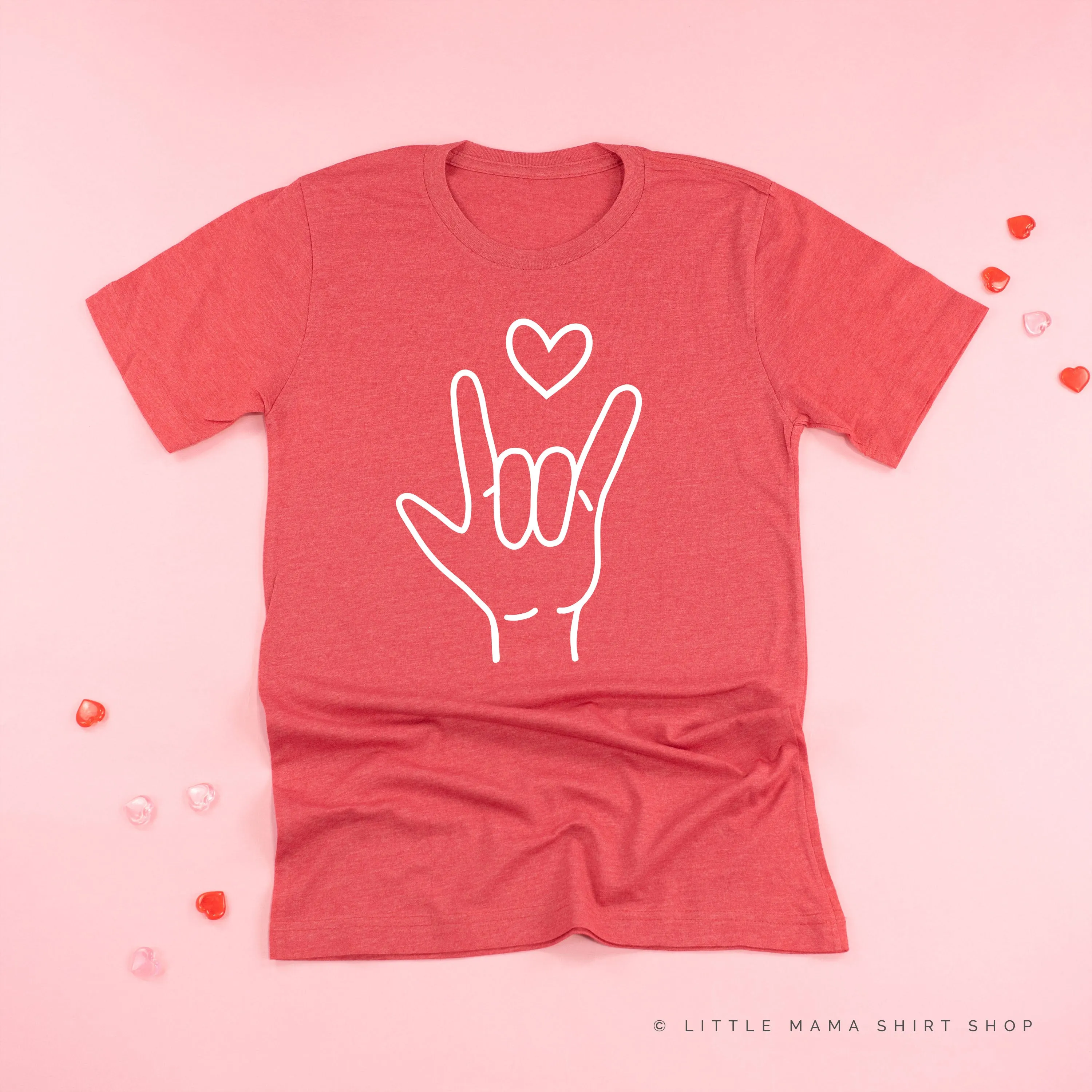 Sign Language - I Love You - Unisex Tee
