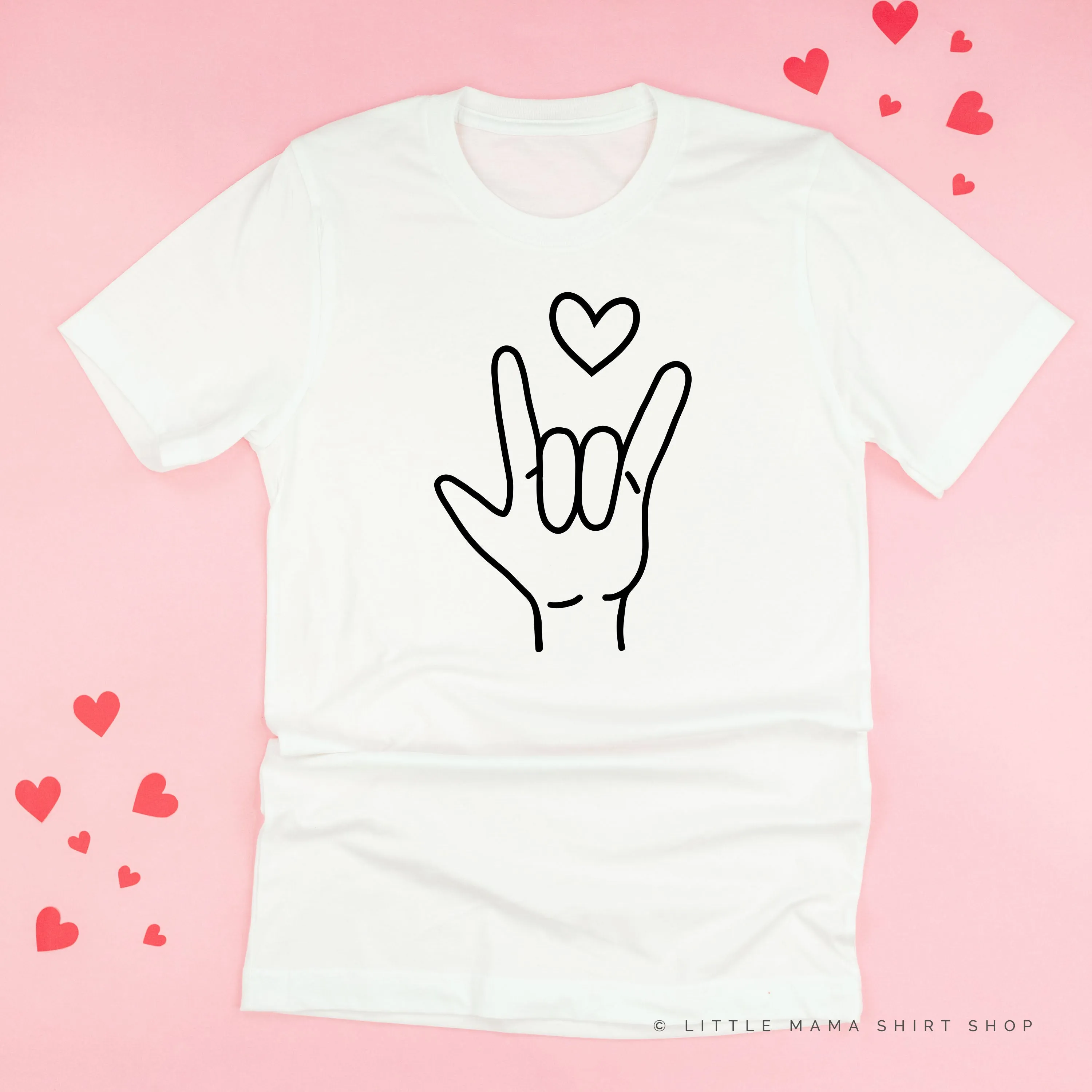 Sign Language - I Love You - Unisex Tee