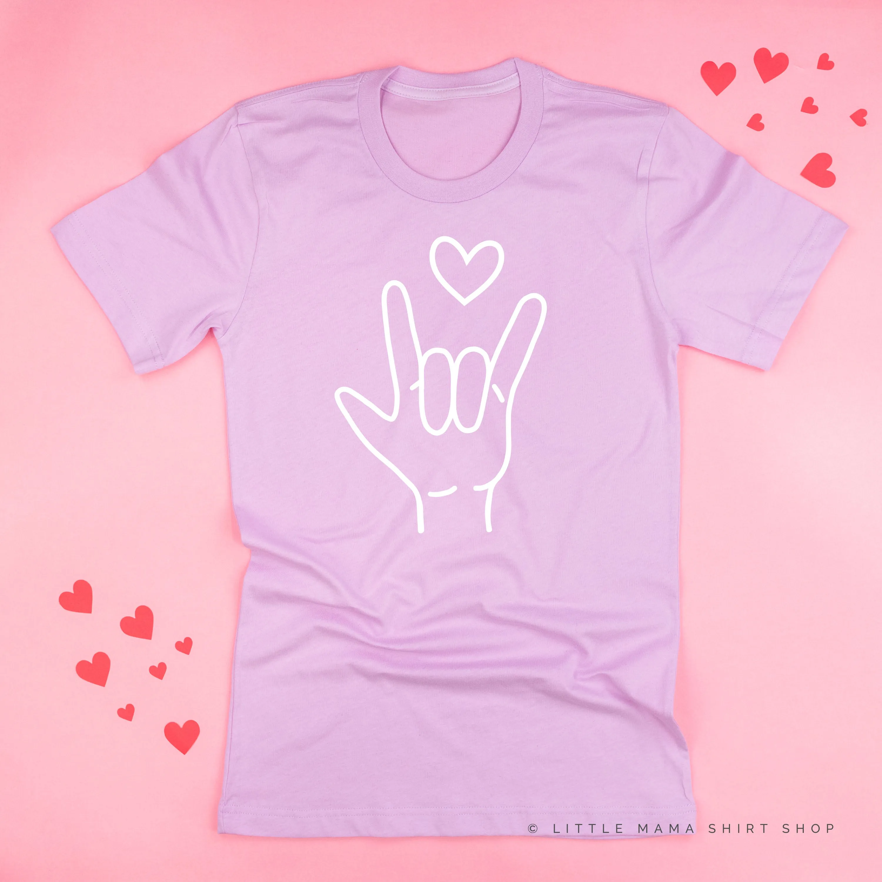 Sign Language - I Love You - Unisex Tee