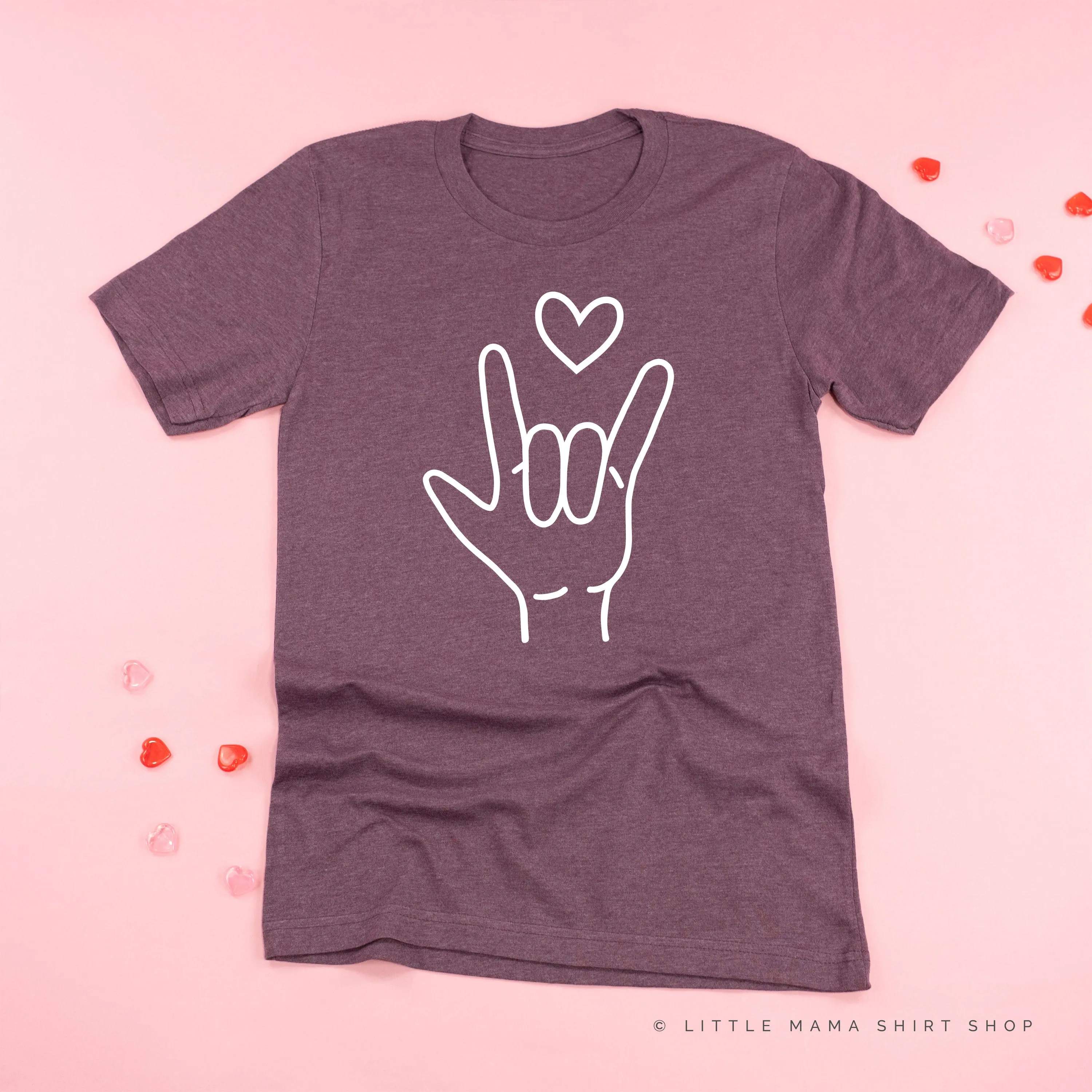Sign Language - I Love You - Unisex Tee