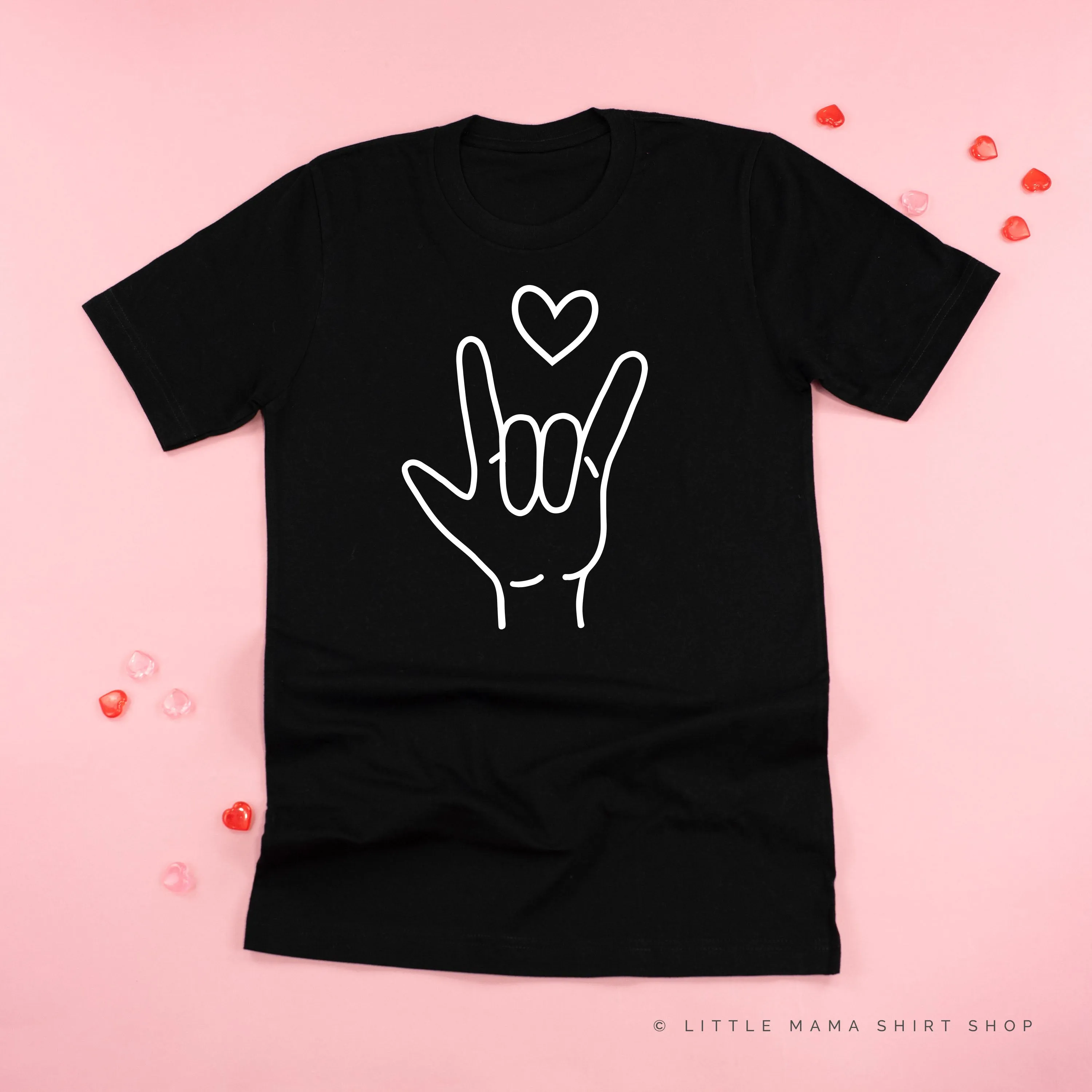 Sign Language - I Love You - Unisex Tee