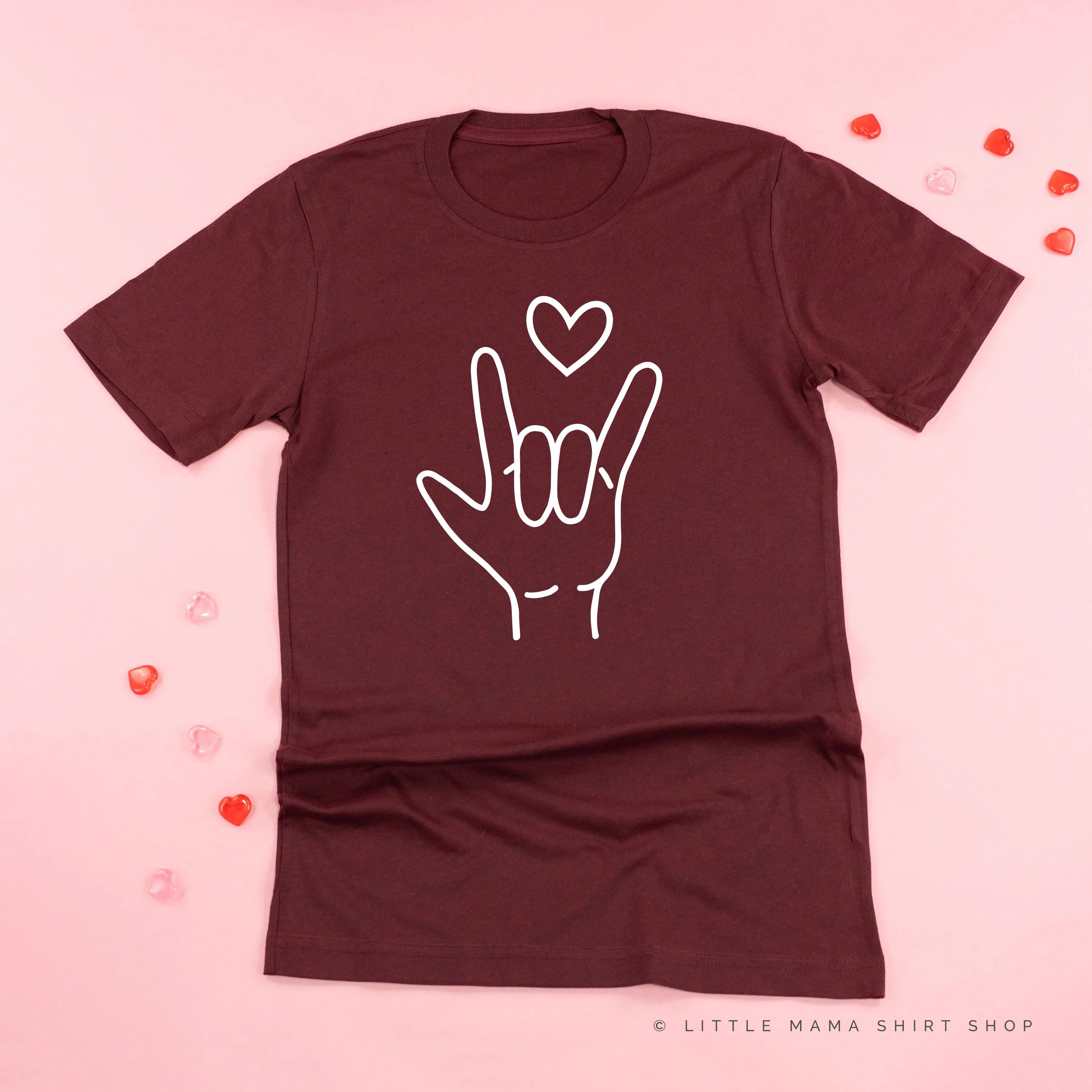 Sign Language - I Love You - Unisex Tee