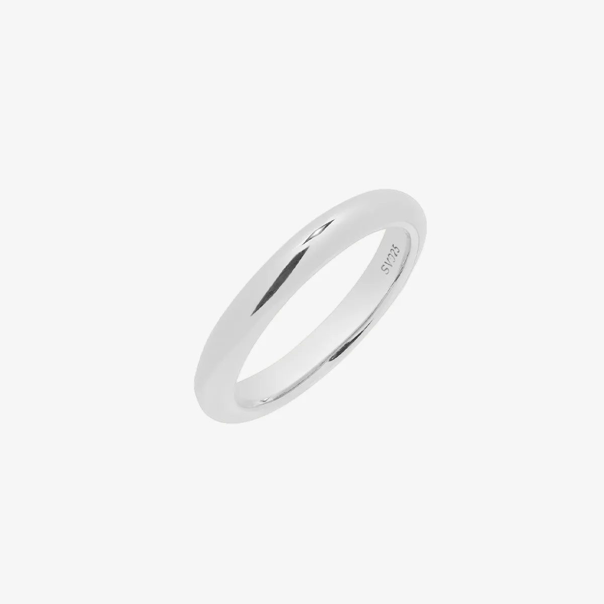 Silver Simple Ring