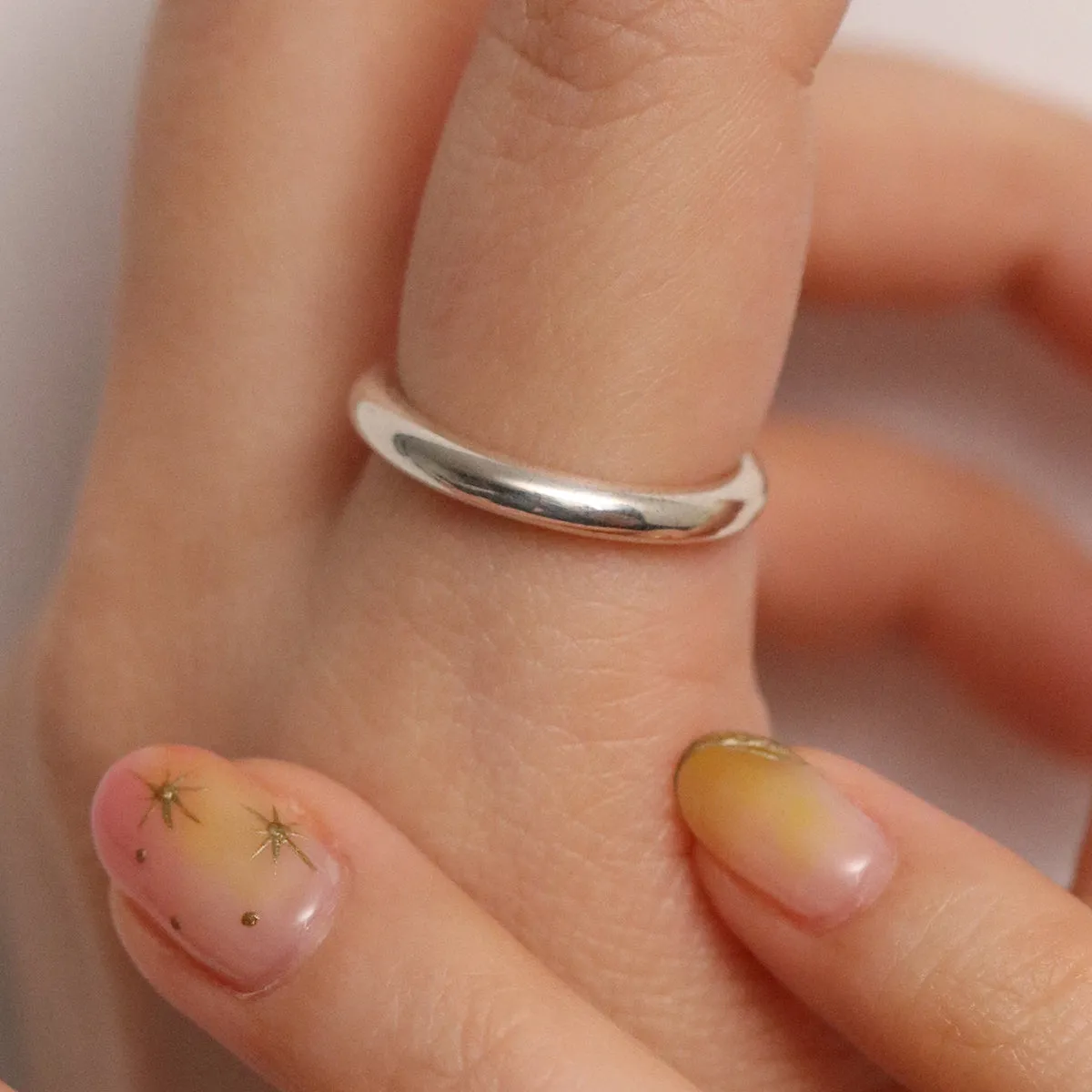 Silver Simple Ring