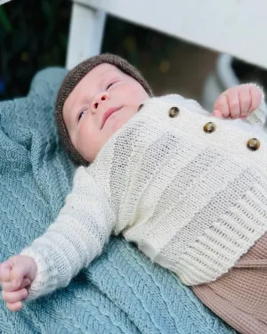 Straight Up Cardigan Baby English