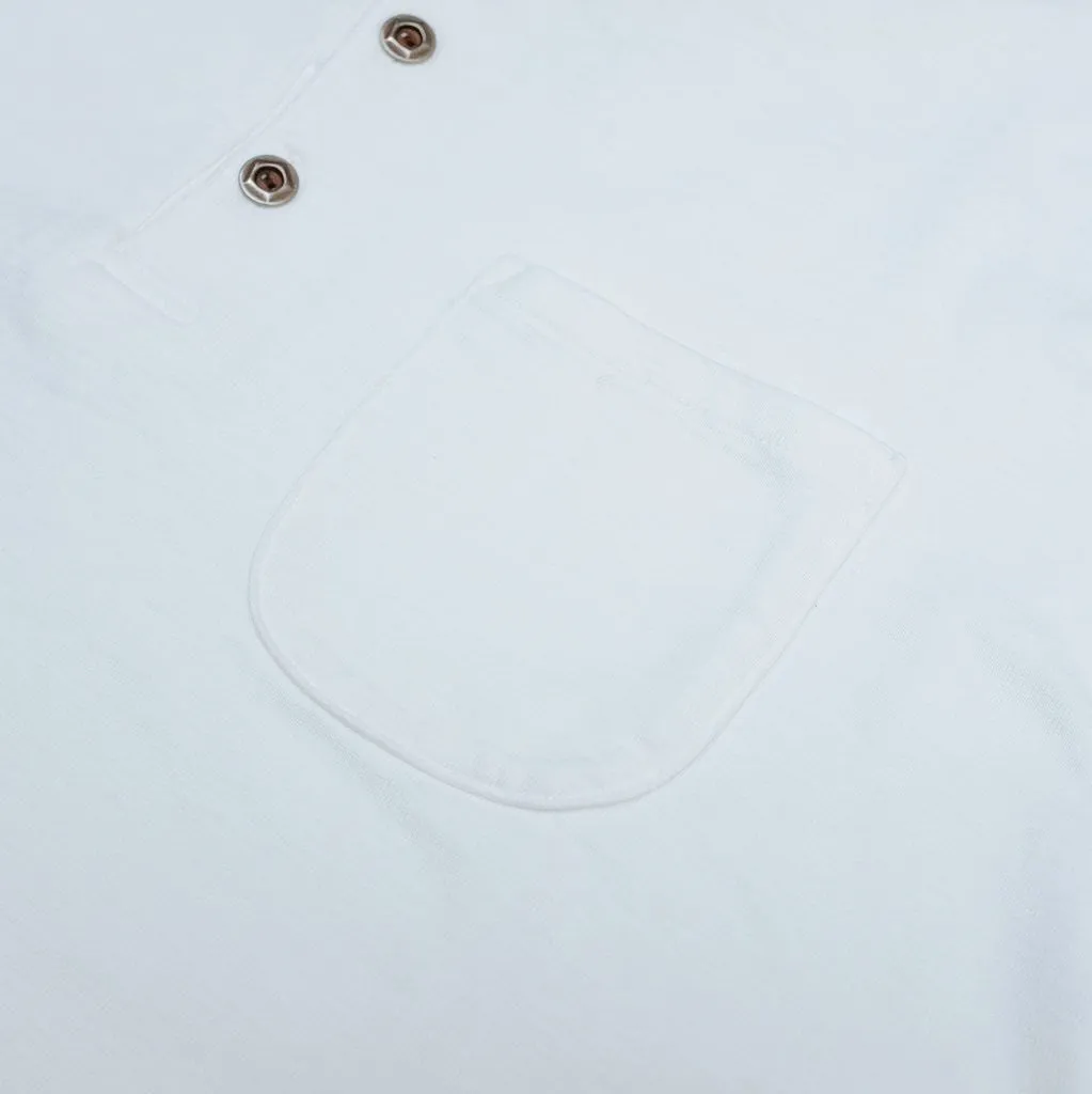Studio D'Artisan Suvin Gold Henley (White)