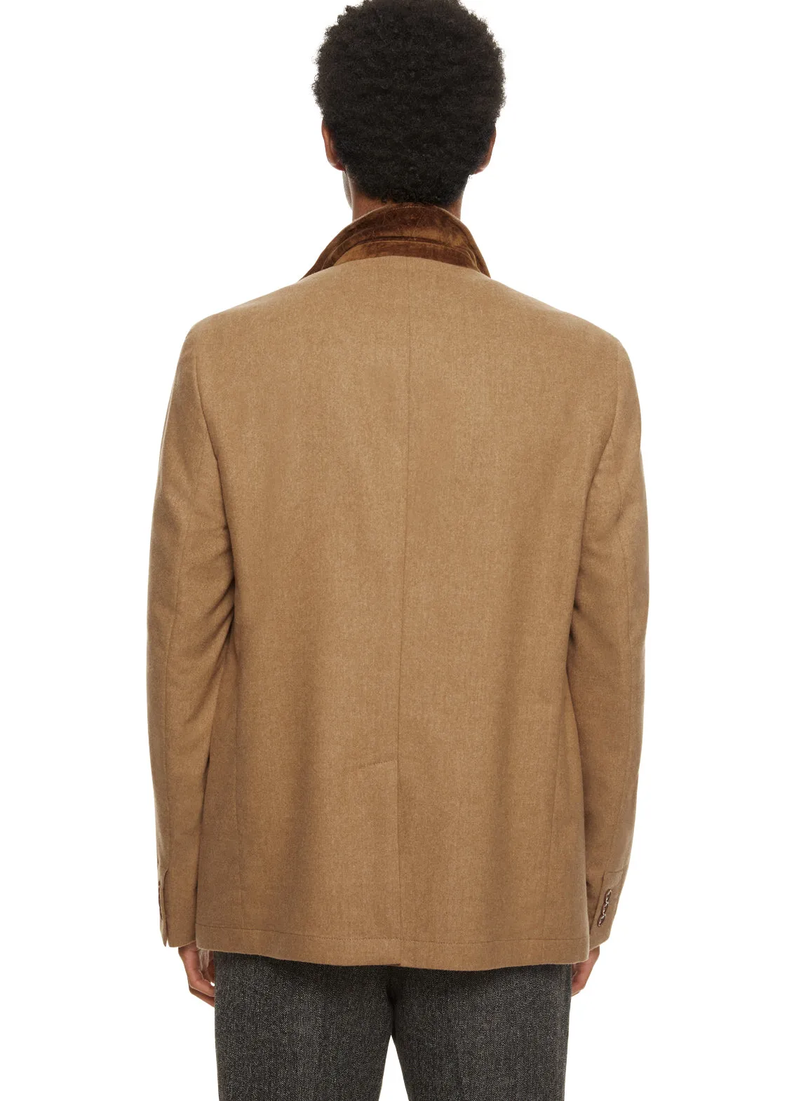 Wool-Blend Blazer
